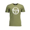 Štýlové Pánske Tričko s krátkym rukávom SERGIO TACCHINI Zelená (Velkost XL, Farba Zelená)