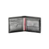 Praktická Pánska Peňaženka TOMMY HILFIGER 2.0X10.0X12.0cm Čierna (Velkost UNI, Farba Čierna)