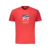 Štýlové Pánske Tričko s krátkym rukávom TOMMY HILFIGER Červená (Velkost 2XL, Farba Červená)