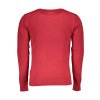 Elegantný Pánsky Pulóver GIAN MARCO VENTURI Červená (Velkost 2XL, Farba Červená)