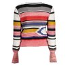 Elegantný Dámsky Pulóver DESIGUAL Červená (Velkost XL, Farba Červená)