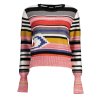 Elegantný Dámsky Pulóver DESIGUAL Červená (Velkost XL, Farba Červená)