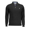 Us Polo Polo Maniche Lunghe Uomo Nero Čierna (Velkost 2XL, Farba Čierna)