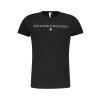 Štýlové Pánske Tričko s krátkym rukávom ACCADEMIA MILITARE Čierna (Velkost 2XL, Farba Čierna)