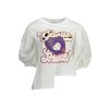 Gaelle Paris T Shirt Maniche 34 Donna Bianco Biela (Velkost XS, Farba Biela)