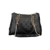 Štýlová Dámska Kabelka GUESS JEANS  33.0X22.0X11.0cm  Čierna (Velkost UNI, Farba Čierna)