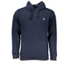 Športová Pánska Mikina bez zipsu SERGIO TACCHINI Modrá (Velkost XL, Farba Modrá)