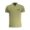 Športová Pánska Polokošeľa CAVALLI CLASS Zelená (Velkost 2XL, Farba Zelená)