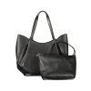 Štýlová Dámska Kabelka GUESS JEANS  40.0X33.0X10.0cm  Čierna (Velkost UNI, Farba Čierna)