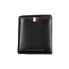 Praktická Pánska Peňaženka TOMMY HILFIGER 9.0X9.0X2.0cm Čierna (Velkost UNI, Farba Čierna)