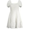 Štýlové Dámske Šaty GUESS JEANS Biela (Velkost M, Farba Biela)