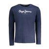 Štýlové Pánske Tričko s dlhým rukávom PEPE JEANS Modrá (Velkost XL, Farba Modrá)