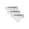 Bikkembergs Slip Uomo Bianco Biela (Velkost XL, Farba Biela)