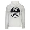 Športová Pánska Mikina bez zipsu NORTH SAILS Biela (Velkost 2XL, Farba Biela)