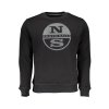 Športová Pánska Mikina bez zipsu NORTH SAILS Čierna (Velkost 2XL, Farba Čierna)