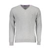 Elegantný Pánsky Sveter HARMONT & BLAINE Šedá (Velkost 3XL, Farba Šedá)