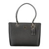 Štýlová Dámska Kabelka GUESS JEANS  34.0X26.0X9.0cm  Čierna (Velkost UNI, Farba Čierna)