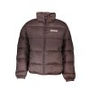 Kvalitná Pánska Zimná Bunda NAPAPIJRI Hnedá (Velkost 2XL, Farba Hnedá)