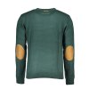 Elegantný Pánsky Pulóver GIAN MARCO VENTURI Zelená (Velkost 2XL, Farba Zelená)