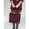 grosso damska kabelka s4001 bordo velur 1