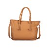 Štýlová Dámska Kabelka VALENTINO BAGS  37.0X30.0X12.0cm  Hnedá (Velkost UNI, Farba Hnedá)