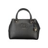 Štýlová Dámska Kabelka GUESS JEANS  31.0X22.0X12.0cm  Čierna (Velkost UNI, Farba Čierna)