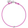 packshots 021100 ICE jewellery diamond bracelet cord neon pink print round