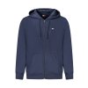 Športová Pánska Mikina so zipsom TOMMY HILFIGER Modrá (Velkost S, Farba Modrá)