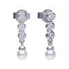 Dámske Náušnice DIAMONFIRE DÁMSKE 6218571111 (3CM )