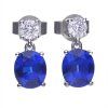 Dámske Náušnice DIAMONFIRE DÁMSKE 6220531089 (3CM )
