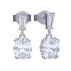 Dámske Náušnice DIAMONFIRE DÁMSKE 6220621082 (3CM )
