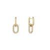 10888 2 daniel wellington damske zlate ocelove visaci nausnice