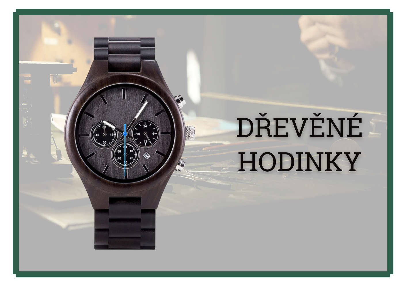 DŘEVĚNÉ HODINKY - DESKOP