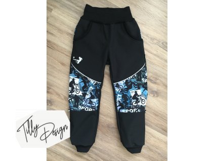 Zimní softshellové kalhoty zateplenéZimní softshellové kalhoty zateplené