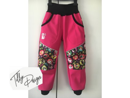 Zimní softshellové kalhoty zateplenéZimní softshellové kalhoty zateplené