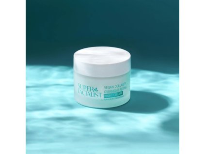 Super Facialist – Vegan Collagen, noční krém proti vráskám s kolagenem, 50 ml