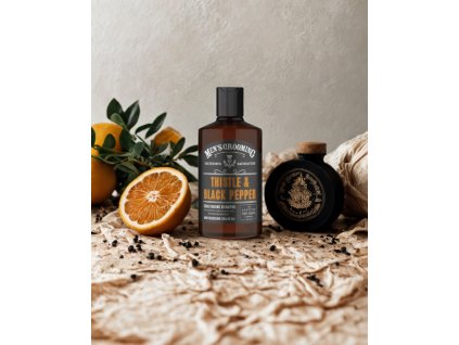 Thistle & Black Pepper – Pánský posilující šampon, 300 ml