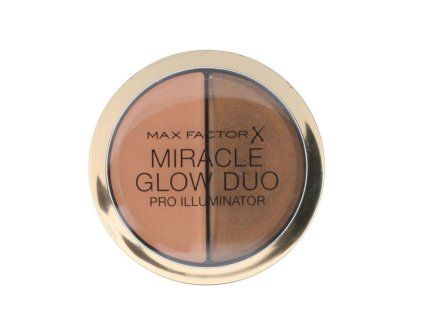 Max Factor Miracle Glow Duo Pro Illuminator krémový rozjasňovač (odstín 30 Deep) 11 g  duo pro přirozené rozjasnění і konturování
