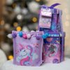 Unicorn – Kouzelná sada sprchových produktů v kabelce, 2 ks