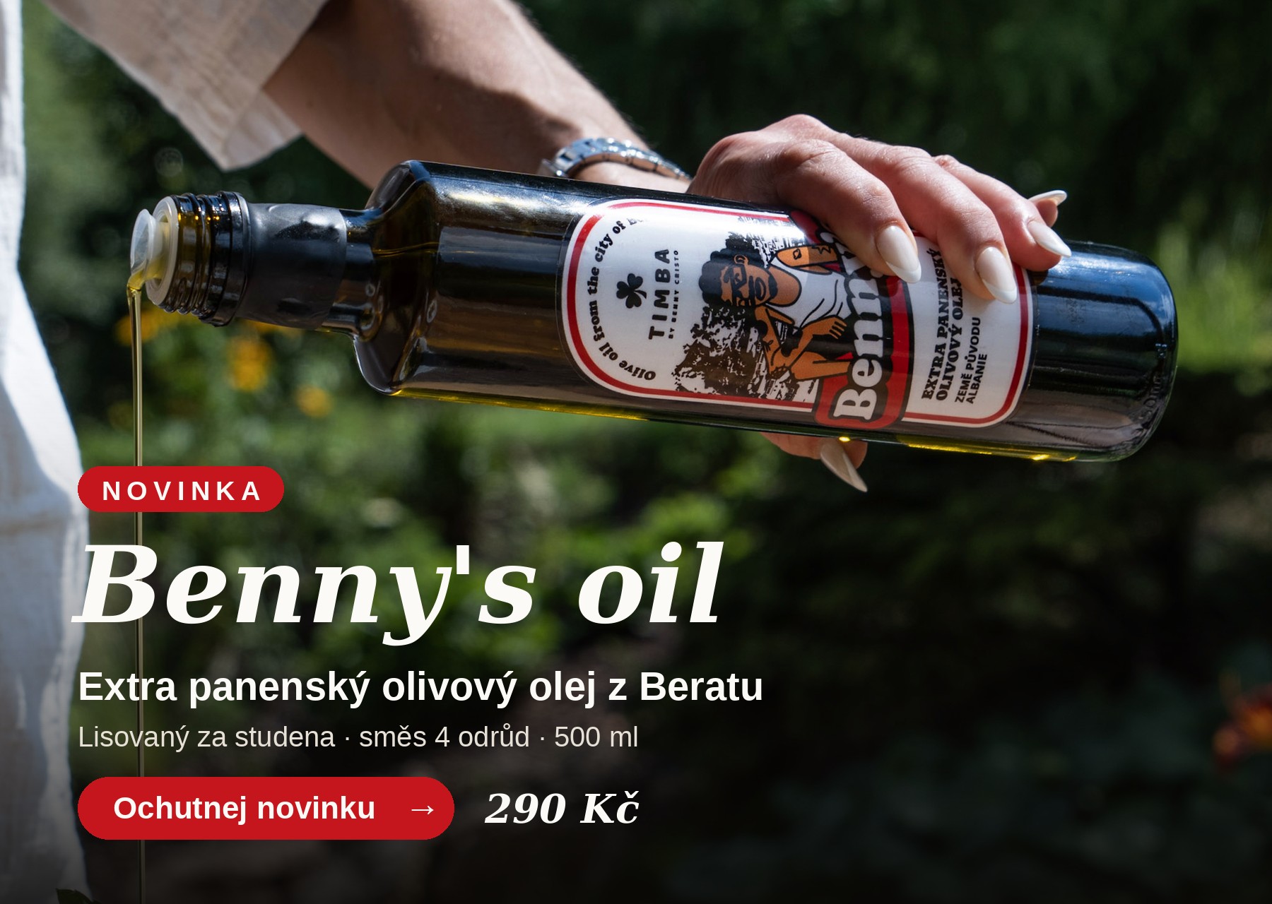 Novinka Benny's oil