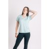 Dámské tričko - pastelově zelené