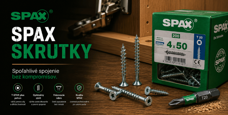 Skrutky SPAX