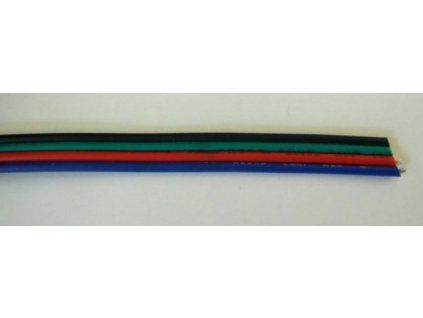 StrongLumio plochý RGB Kábel (štvorlinka)