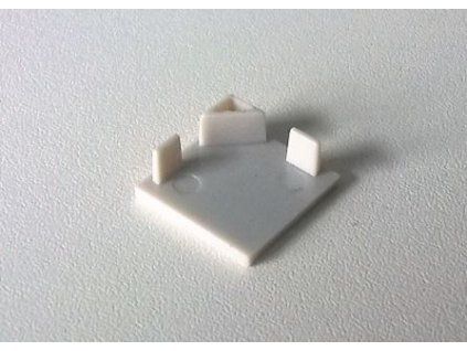 StrongLumio koncovka hranatá k profilu Belcore, šedá