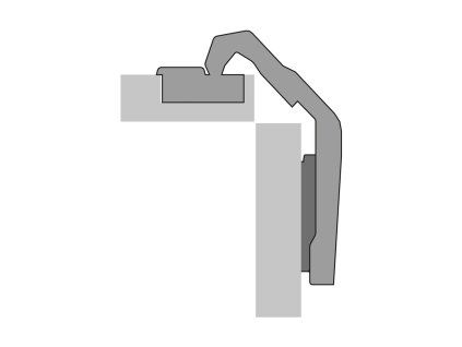 HETTICH 45036 Intermat 9930 T42 K-5, 50°/65°
