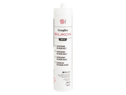 StrongGlue Sanitárny silikón biely 280ml