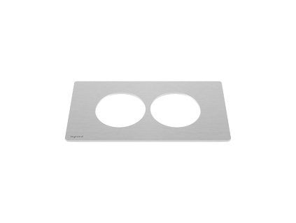 LEGRAND DisqIn rám, 4 moduly, kov