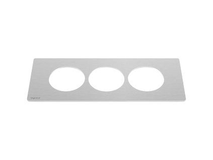 LEGRAND DisqIn rám, 6 modulov, kov