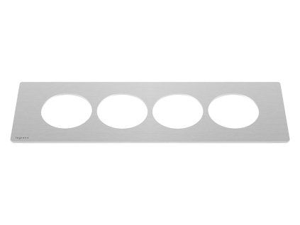 LEGRAND DisqIn rám, 8 modulov, kov