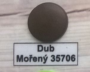 Krytka konfirmátu dub morený